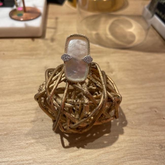 Bague Sangha nacre 