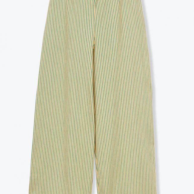 Pantalon denim rayé Dinae