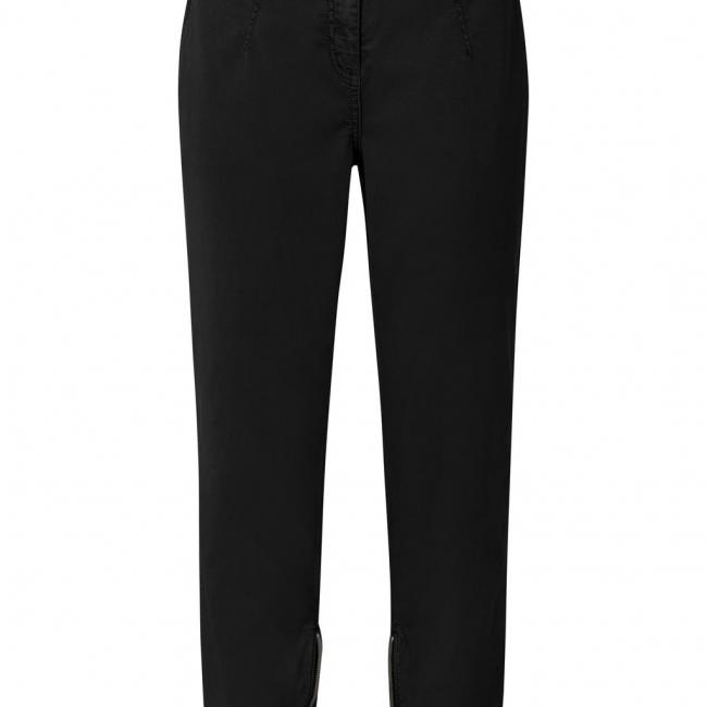Pantalon cargo doux avec fermeture éclair et poches