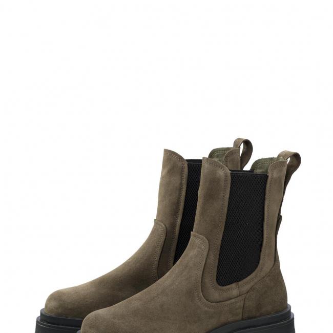 Bottines Chelsea en suédine - Mulch Brown