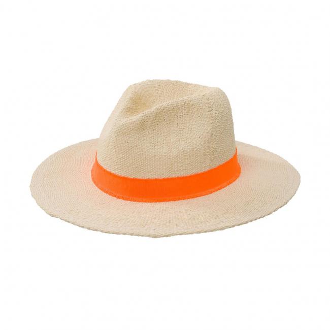 Chapeau Fedora à bande contrastée