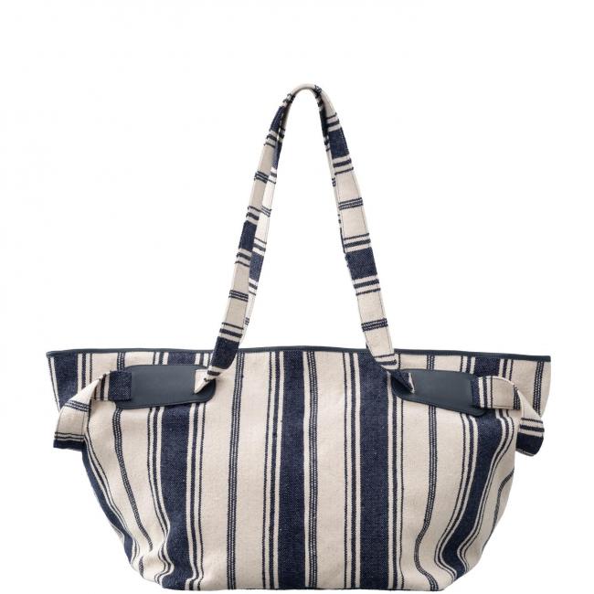 Jacquard beach bag