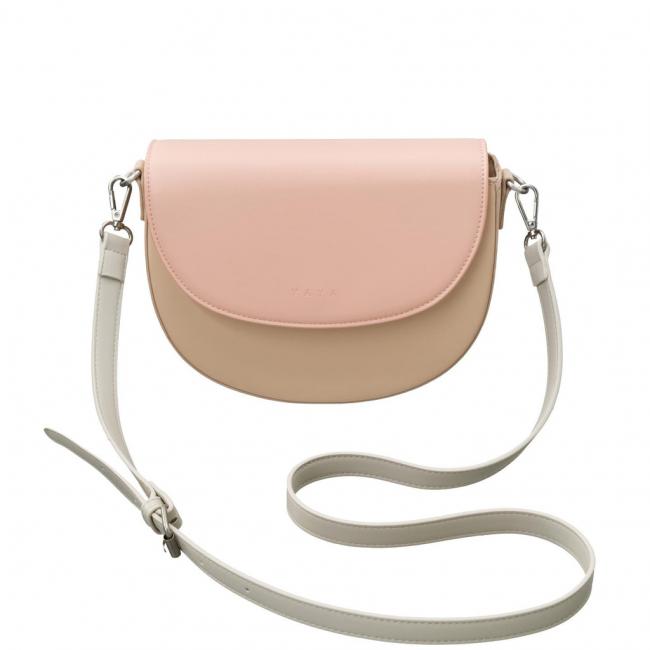 Sac en bandoulière coloré avec anse et fermeture aimantée