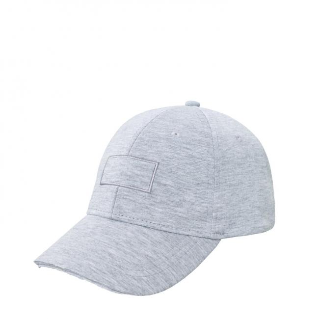 Casquette en jersey, visière incurvée et bande ajustable