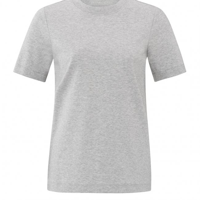 T-shirt basique à manches courtes et col rond