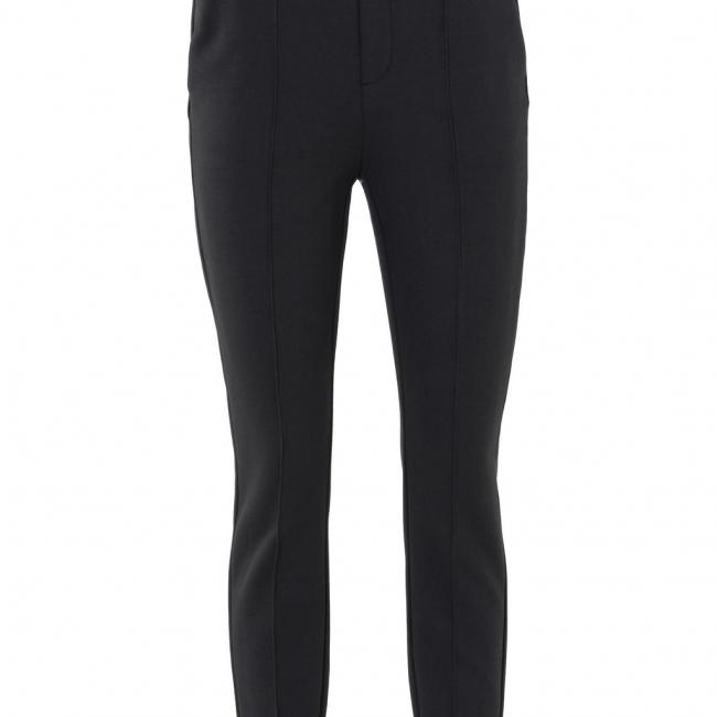 Jersey scuba trousers in a cotton blend
