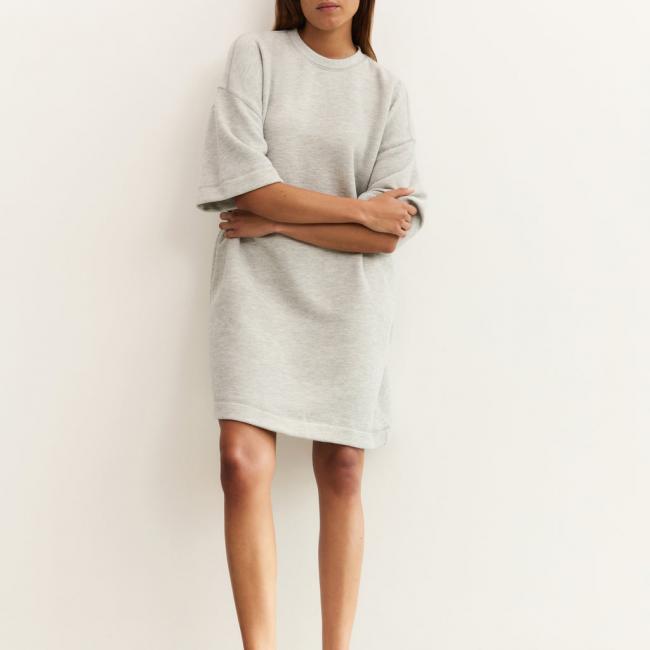 Robe sweat, col rond