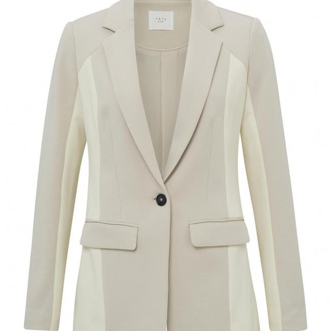 Blazer cintré à manches longues et avec poches