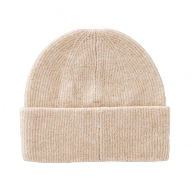Bonnet doux avec revers en matière tout confort
