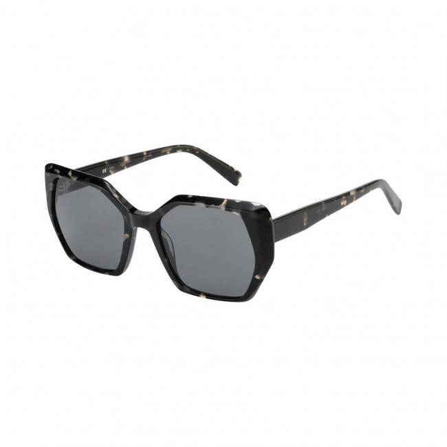 Lunettes de soleil Zoe au design hexagonal avec des verres f