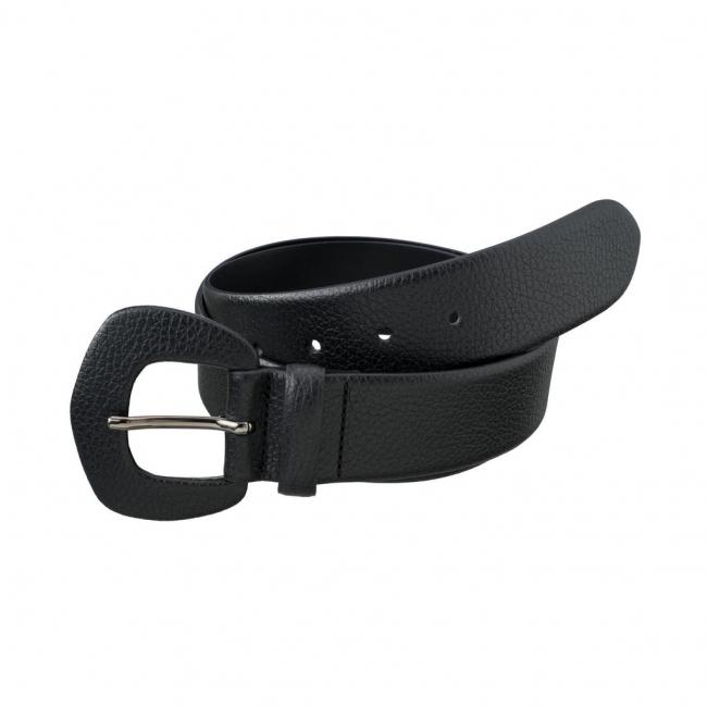 Ceinture en cuir avec boucle en cuir