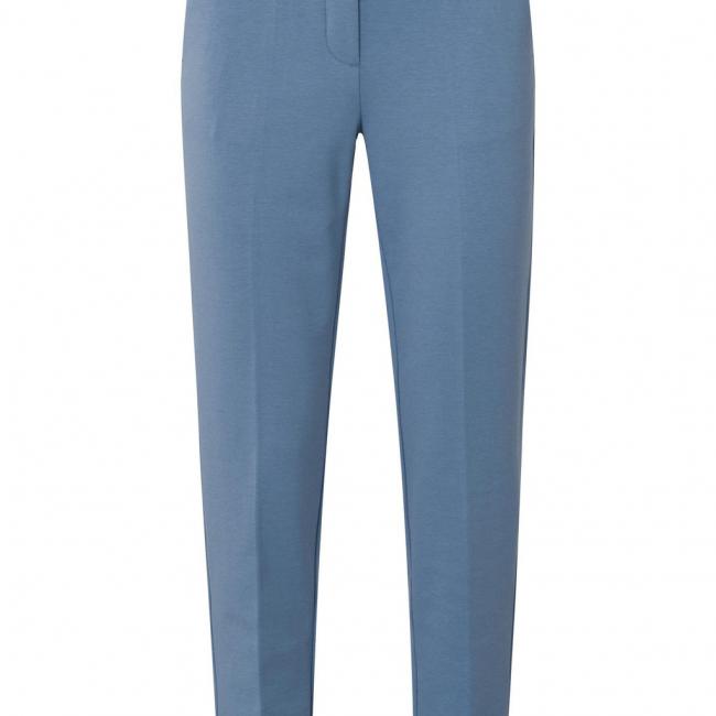 Pantalon de costume en jersey, taille élastiquée et poches