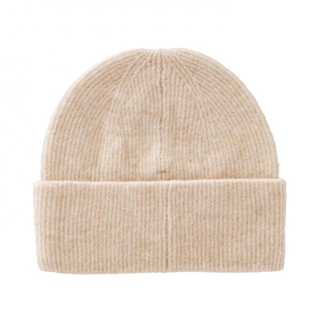 Bonnet doux avec revers en matière tout confort