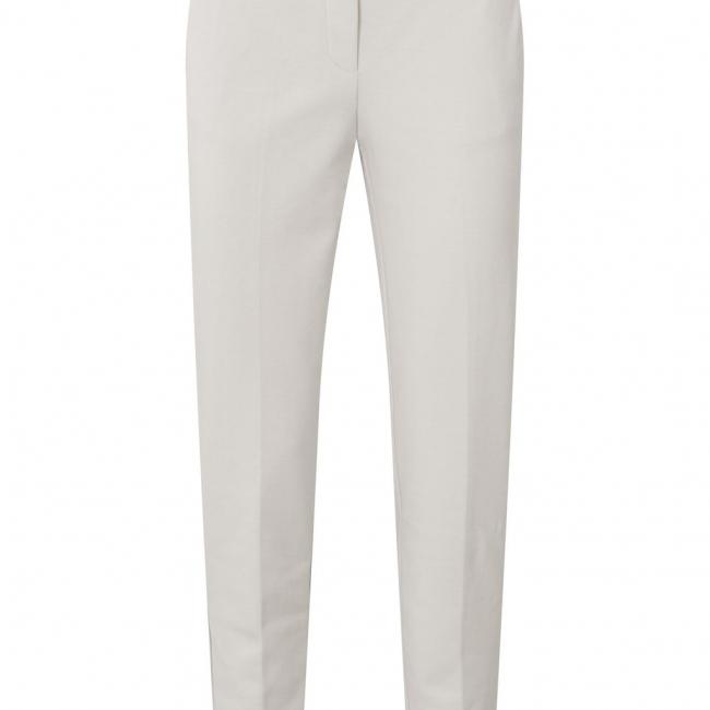 Pantalon de costume en jersey, taille élastiquée et poches