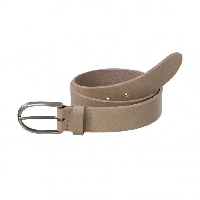 Ceinture en cuir et boucle ovale