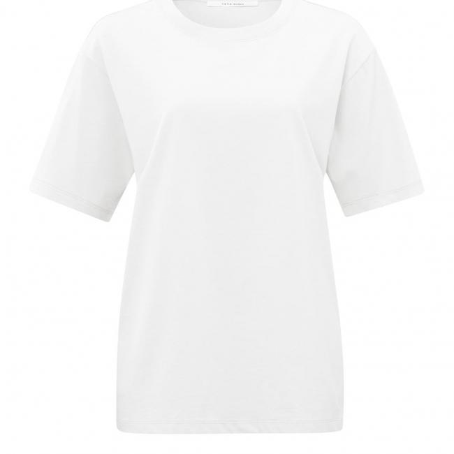 T-shirt oversize en coton ras du cou, manches courtes