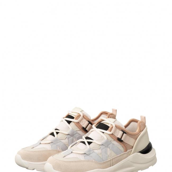 Baskets multicolores avec semelle blanche