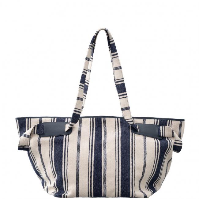 Jacquard beach bag