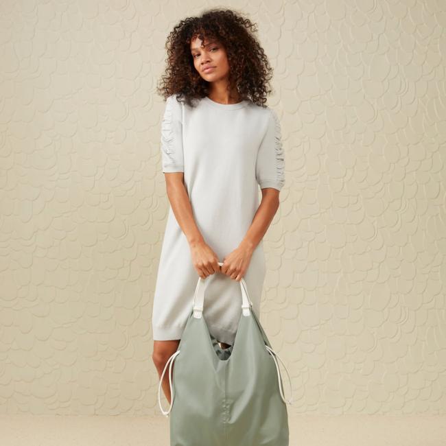 Sac simili cuir en nylon