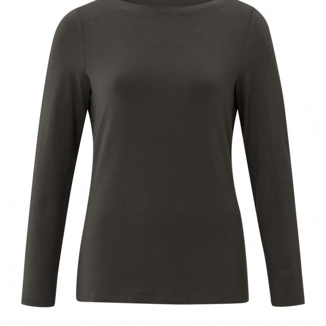 T-shirt manches longues col bateau