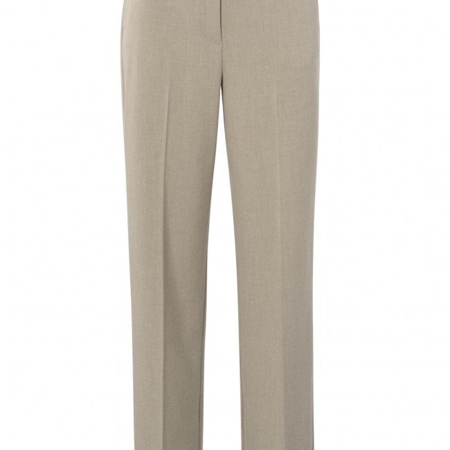 Pantalon droit avec poches et passants de ceinture