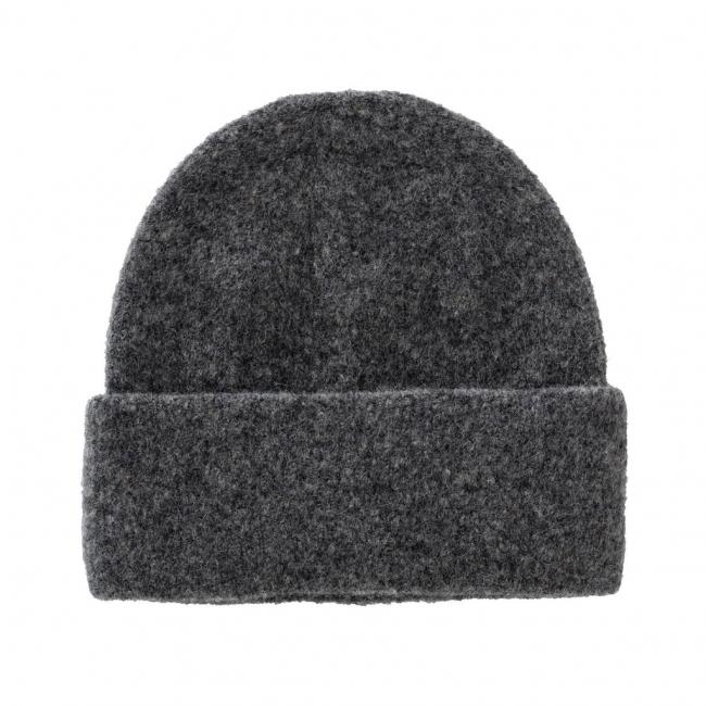 Bonnet doux avec revers en matière tout confort