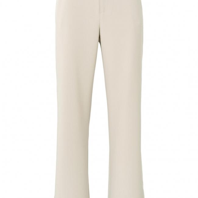 Pantalon large tissé et détails rayés sur les côtés