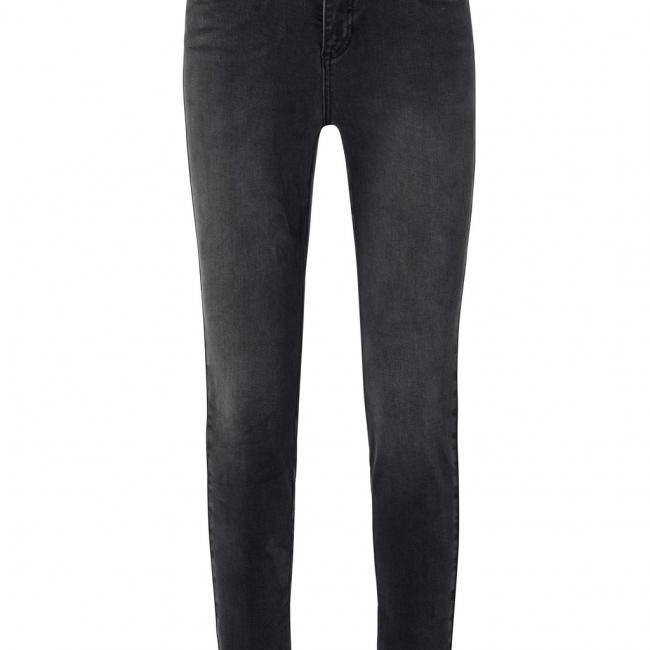 Jean skinny taille haute en coton mélangé extensible
