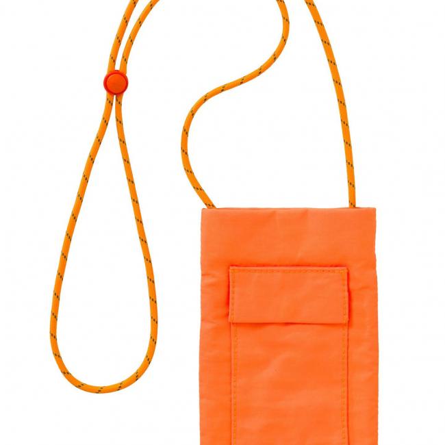 Sac iPhone nylon à cordon, poche latérale