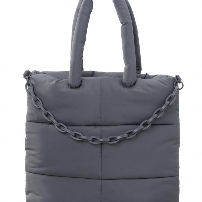 Sac matelassé avec chaîne, fermeture aimantée, compartimenté
