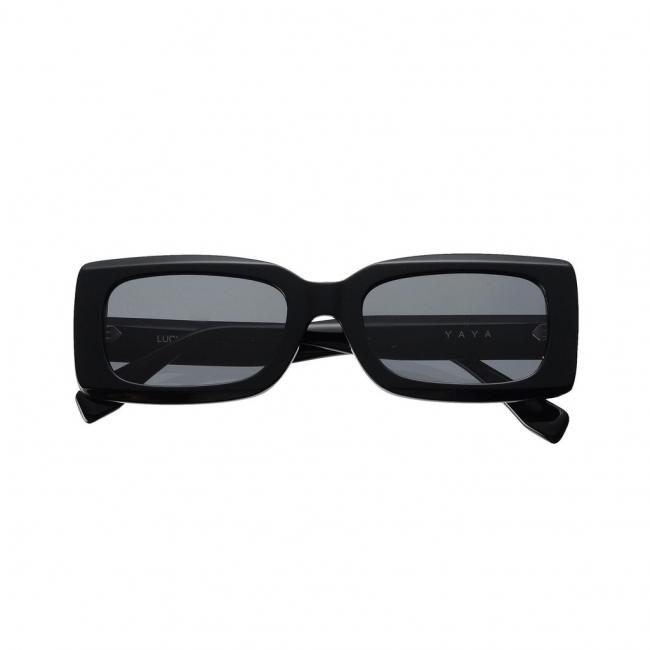 Lunettes noires carrées Lucy - Black