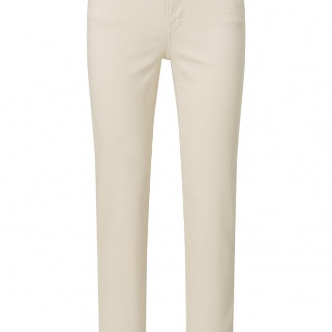 Jean droit coloré avec poches et zip