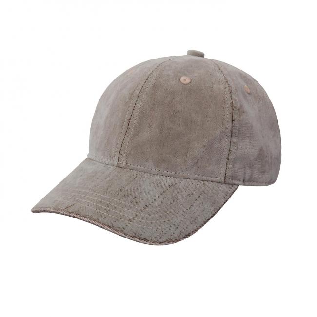Casquette enduite de velours