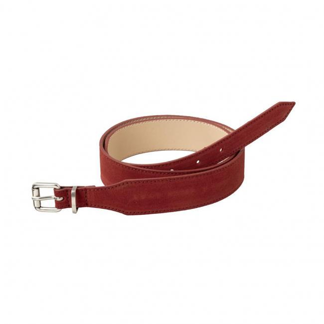 Ceinture en suédine avec boucle carrée