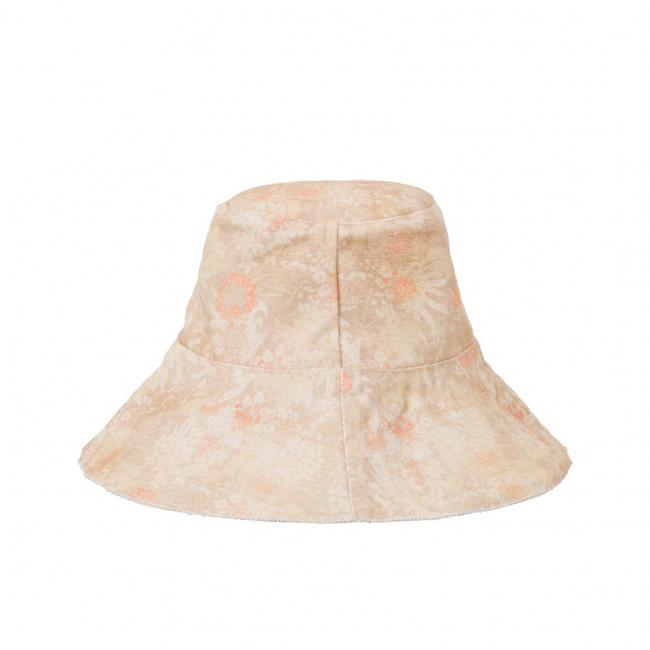 Chapeau réversible imprimé floral