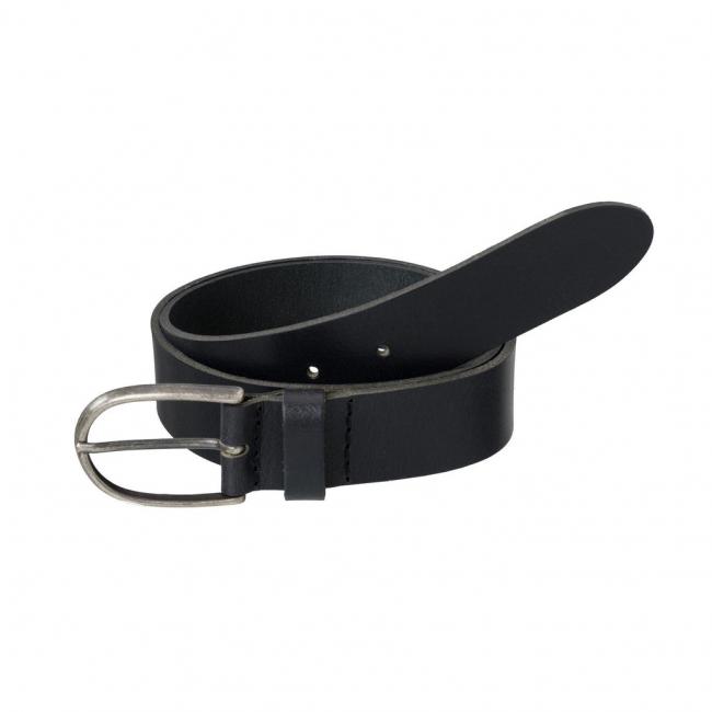 Ceinture en cuir et boucle ovale