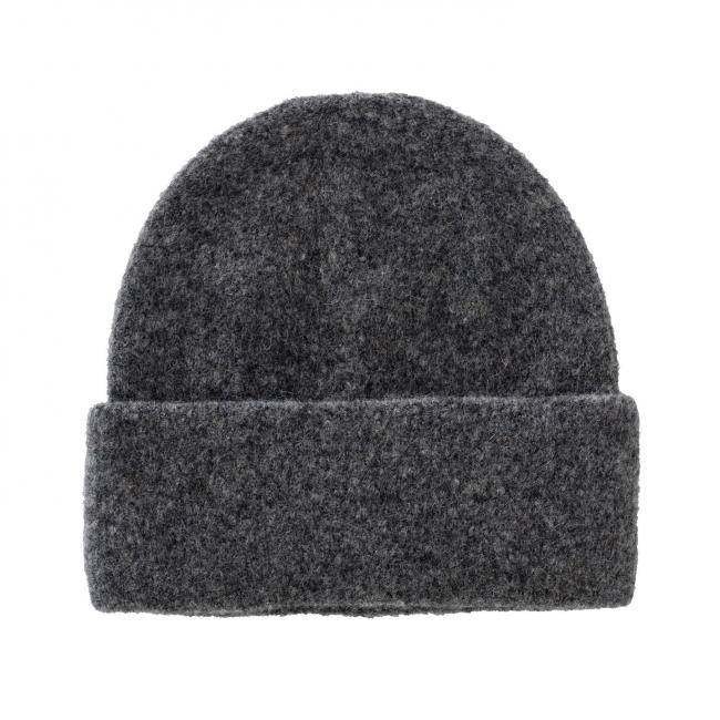 Bonnet doux avec revers en matière tout confort