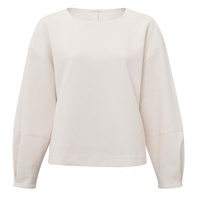 Sweat à col rond et longues manches bouffantes